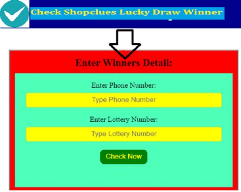 shopclues lucky winner|Shopclues Lucky Draw .